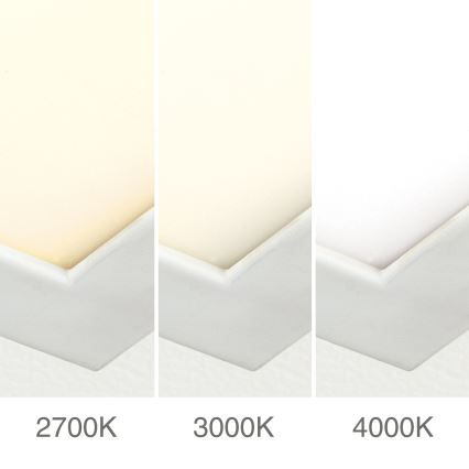 LED-himmennettävä pinta-asennettava DISC-paneeli LED/40W/230V 2700/3000/4000K 115x30 cm valkoinen