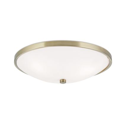 Kattovalo AIDA 3xE27/60W/230V halkaisija 40 cm messinki