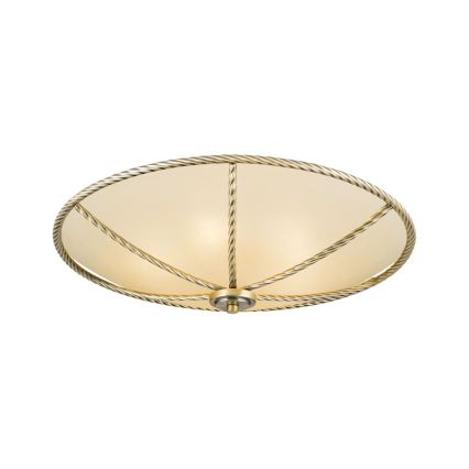 Kattovalo MAURO 5xE27/60W/230V halkaisija 56 cm pronssi