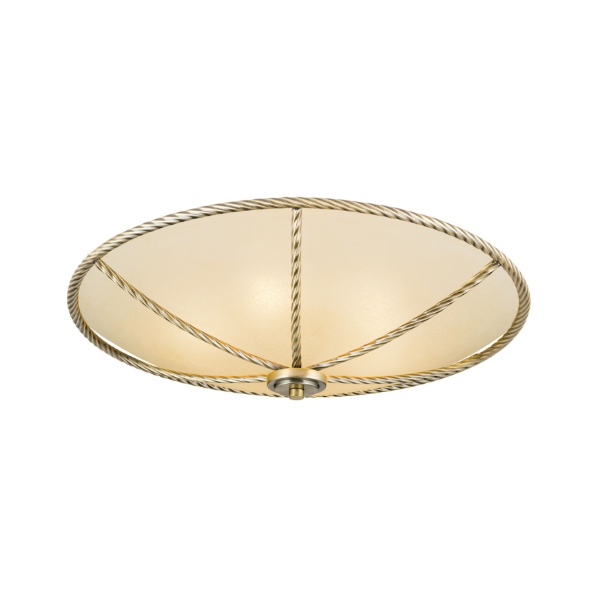 Kattovalo MAURO 5xE27/60W/230V halkaisija 56 cm pronssi