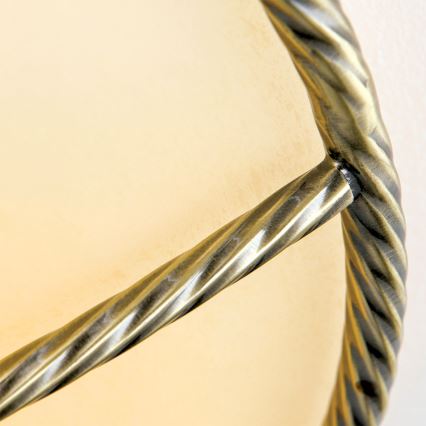 Kattovalo MAURO 5xE27/60W/230V halkaisija 56 cm pronssi