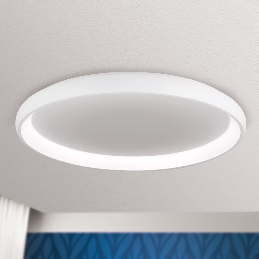 LED himmennettävä kattovalaisin VENUS LED/85W/230V halkaisija 81 cm valkoinen