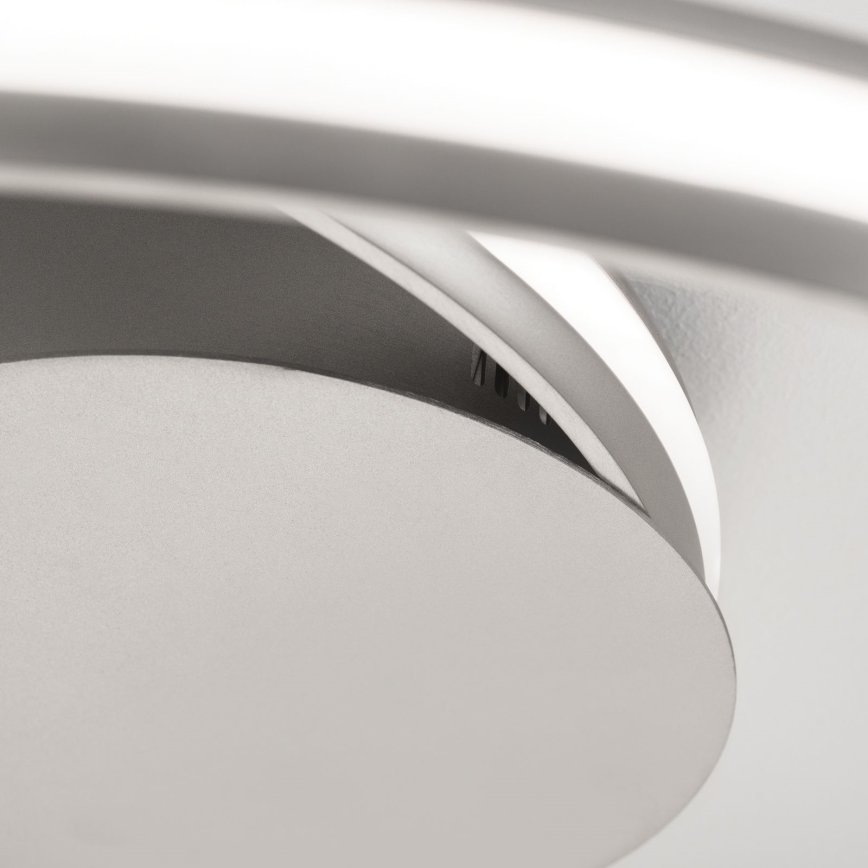 LED himmennettävä kattovalaisin CIRCUS LED/30W/230V hopea