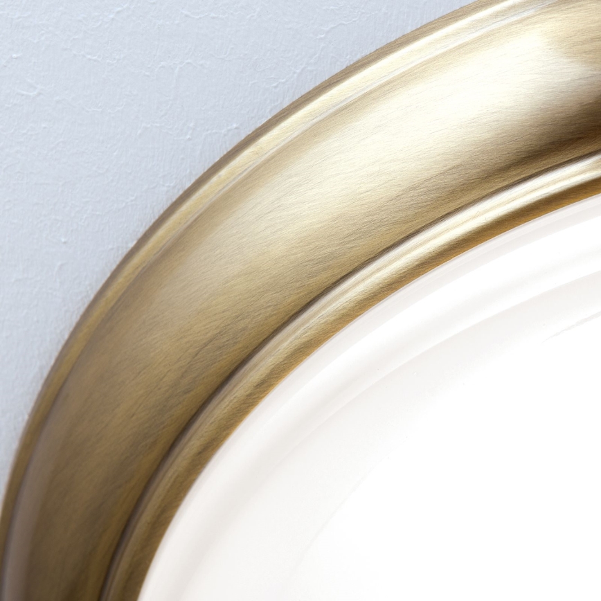 Kattovalo AUSTRIAN OLD LAMP 3xE27/60W/230V halkaisija 50 cm pronssi/valkoinen