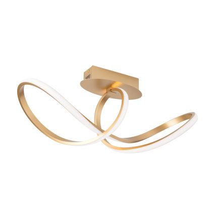 LED-himmennyskattokruunu CIRCUS LED/30W/230V kulta