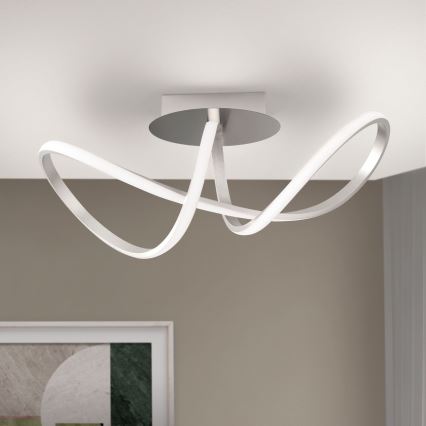 LED-himmennyskattokruunu CIRCUS LED/30W/230V mattakromi