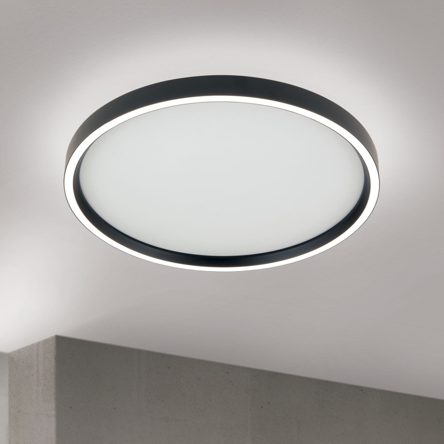 LED himmennettävä kattovalaisin MASCA LED/36W/230V 2700/3350/4000K Ø 40 cm musta