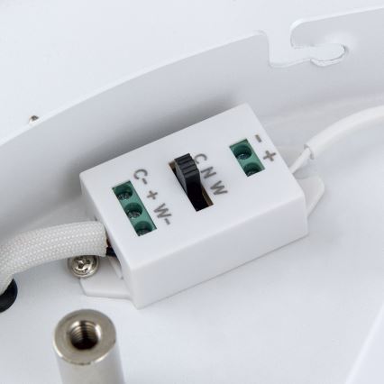 LED himmennettävä kattovalaisin MASCA LED/36W/230V 2700/3350/4000K Ø 40 cm musta