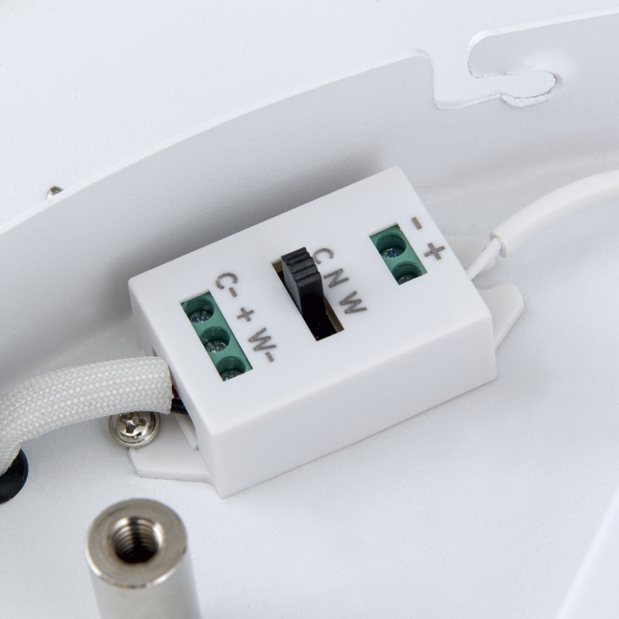 LED himmennettävä kattovalaisin MASCA LED/47W/230V 2700/3350/4000K Ø 60 cm musta