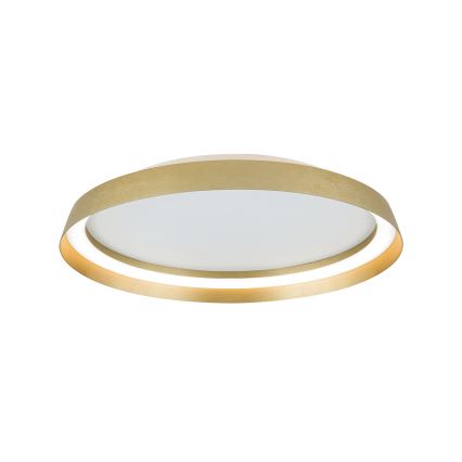 LED himmennettävä kattovalaisin MANTA LED/38W/230V 2700/3000/4000K Ø 45 cm kulta