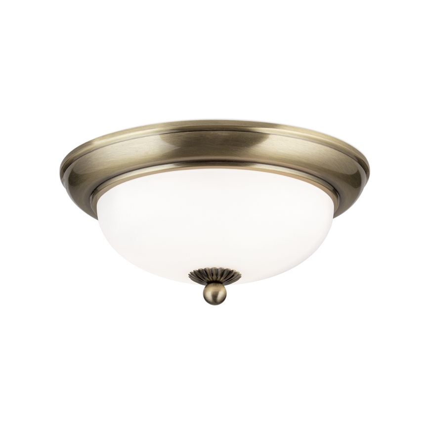 EMPIRA-kattovalaisin 2xE14/40W/230V, halkaisija 26,5 cm, pronssi