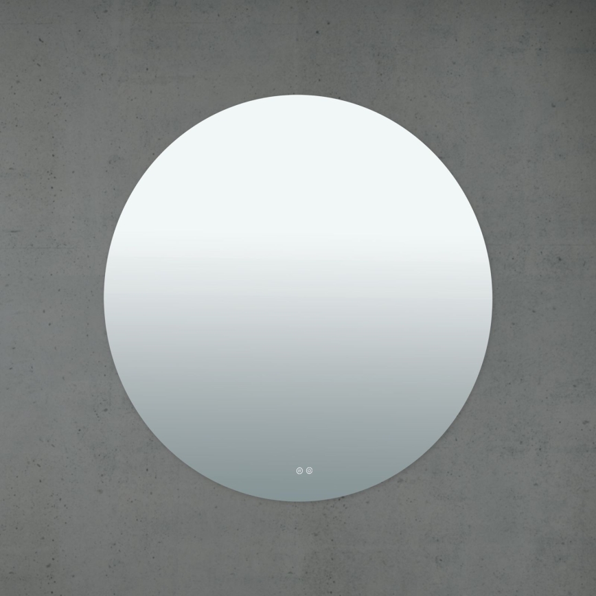 FOCUS LED lämmitettävä kylpyhuoneen seinäpeili LED-valaistuksella 30W/230V 3000/4200/6000K halkaisija 100 cm IP44