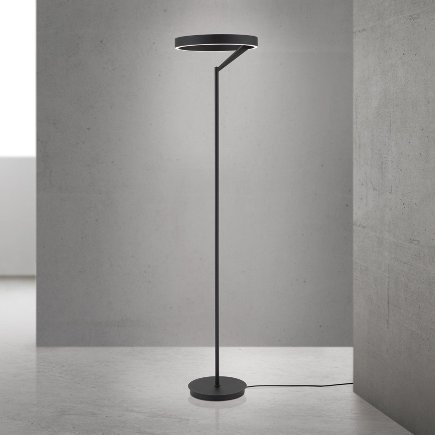 Himmennettävä LED-lattiavalaisin KOLK LED/40W/230V 2700/4000K musta