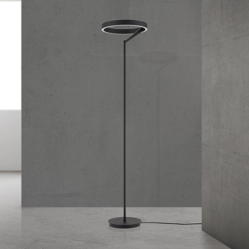 Himmennettävä LED-lattiavalaisin KOLK LED/40W/230V 2700/4000K musta