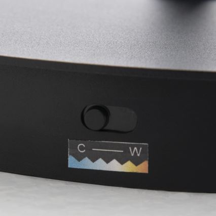 Himmennettävä LED-lattiavalaisin KOLK LED/40W/230V 2700/4000K musta