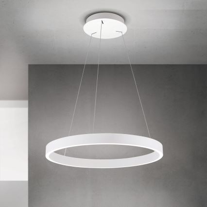 LED-himennettävä riippuvalaisin kaapelilla KOLK LED/60W/230V 2700/3000/4000K halkaisija 60 cm valkoinen