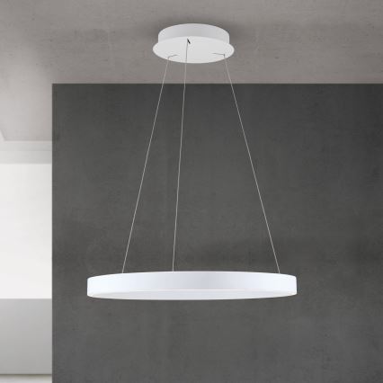 LED-himennettävä riippuvalaisin kaapelilla KOLK LED/60W/230V 2700/3000/4000K halkaisija 60 cm valkoinen