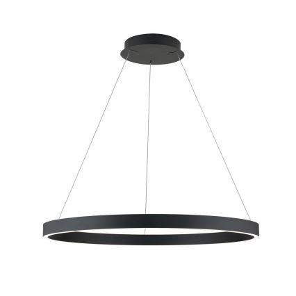 LED-himennettävä riippuvalaisin kaapelilla KOLK LED/80W/230V 2700/3000/4000K halkaisija 80 cm musta