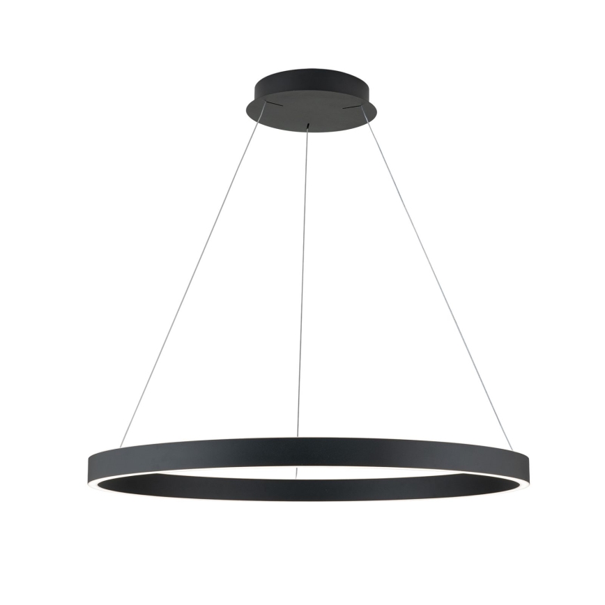 LED-himennettävä riippuvalaisin kaapelilla KOLK LED/80W/230V 2700/3000/4000K halkaisija 80 cm musta