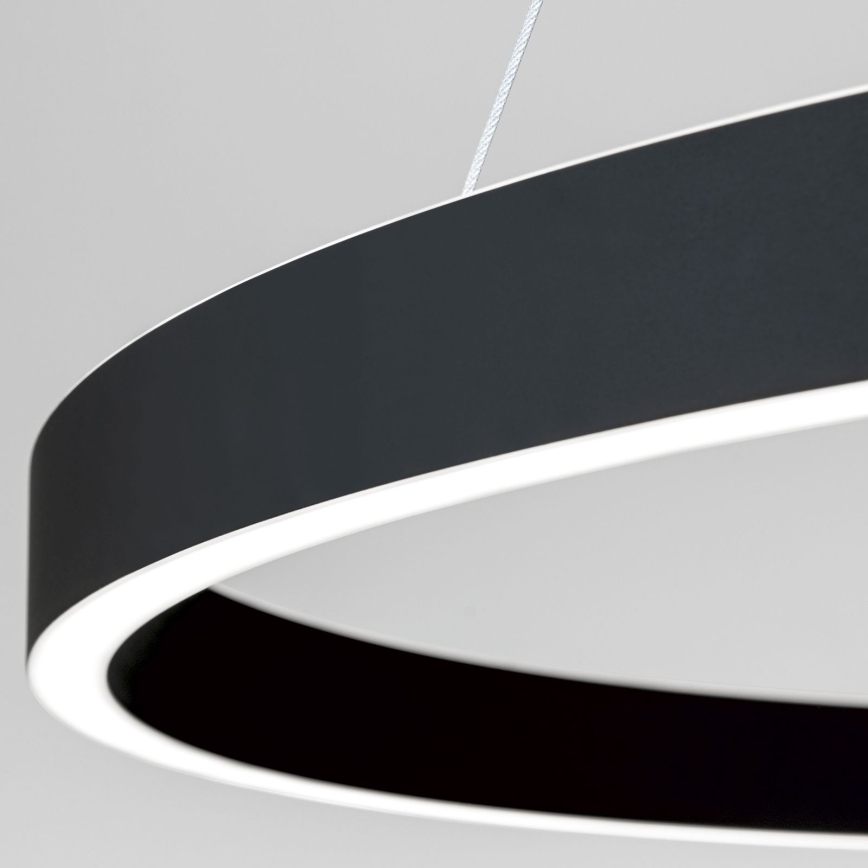 LED-himennettävä riippuvalaisin kaapelilla KOLK LED/80W/230V 2700/3000/4000K halkaisija 80 cm musta