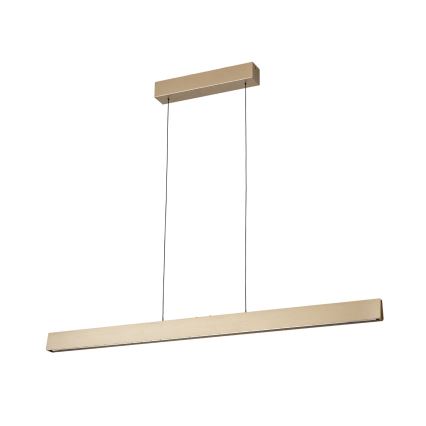 LED himmennettävä kattokruunu köydellä TARA LED/44W/230V 2700/3800/4500/5700K kulta