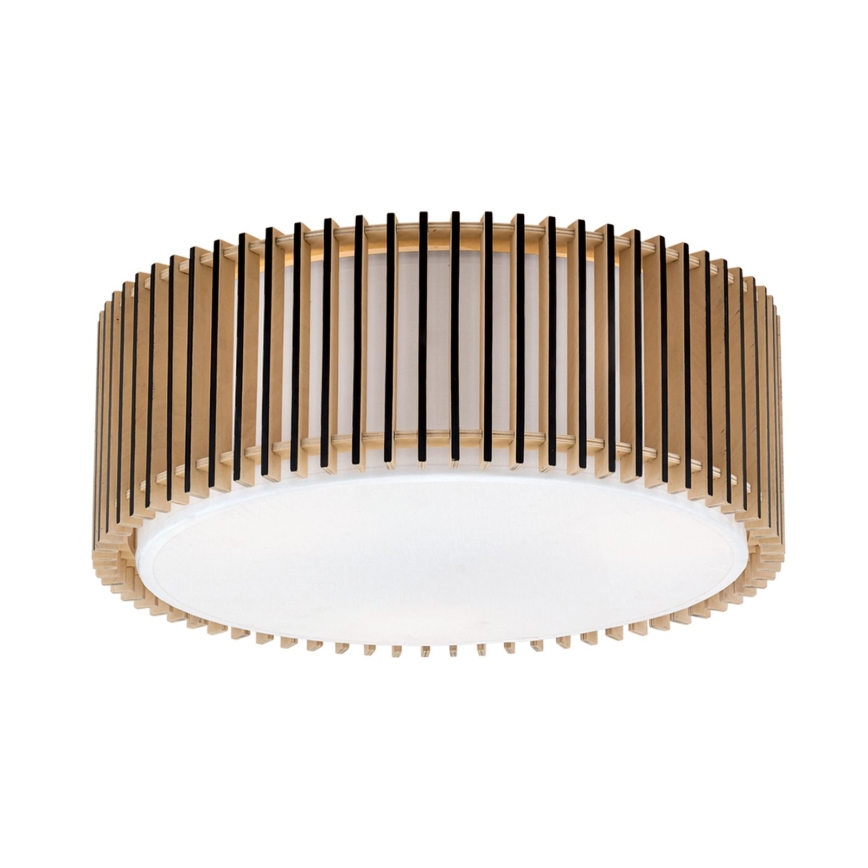 Kattovalaisin TARTA 3xE27/40W/230V, halkaisija 40 cm, beigenvärinen