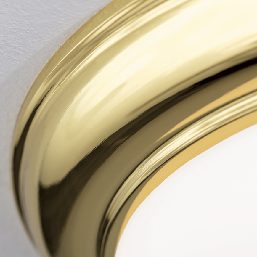 Kattovalaisin EMPIRA 2xE27/40W/230V halkaisija 35,5 cm kultainen