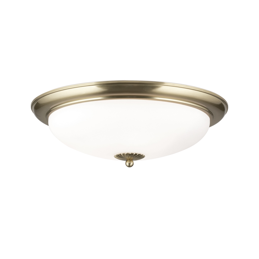 Kattovalaisin EMPIRA 3xE27/40W/230V, Ø 48 cm, messinki