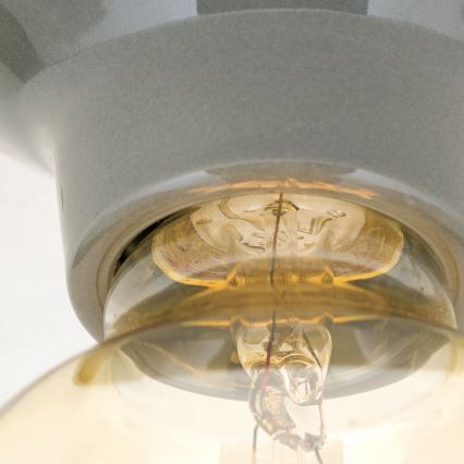 Kattovalaisin FROST 1xE27/60W/230V harmaa