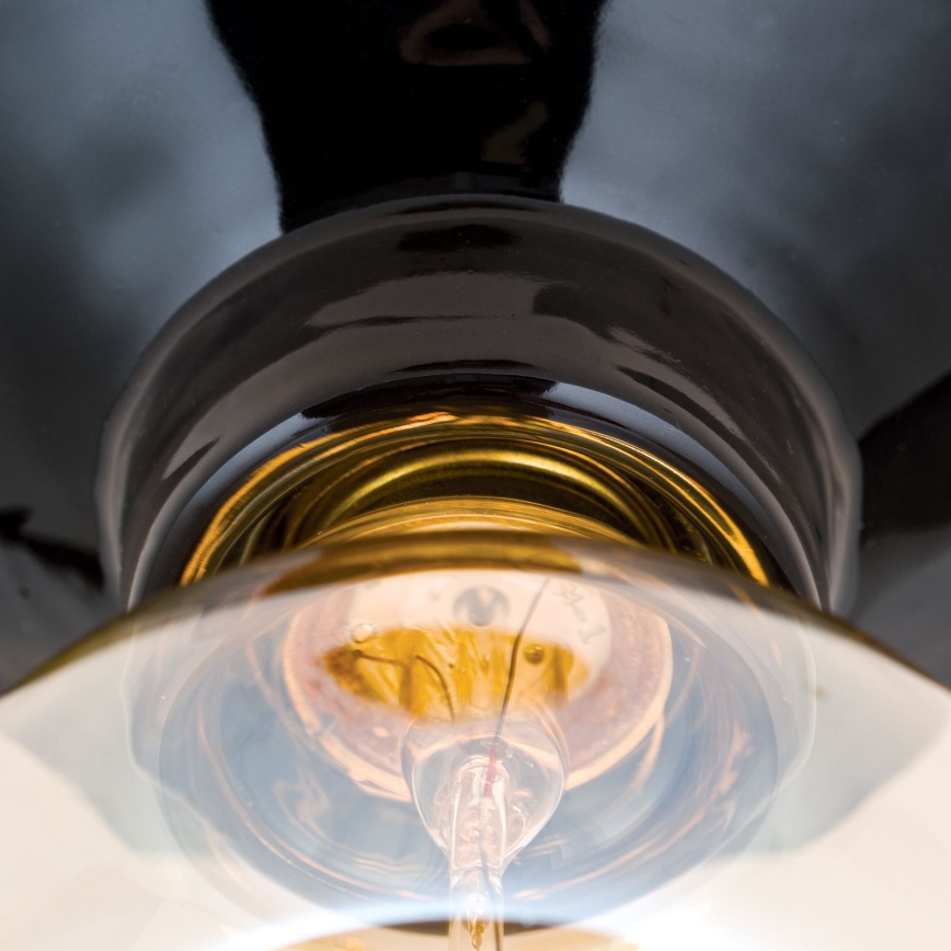 Kattovalaisin FROST 1xE27/60W/230V musta