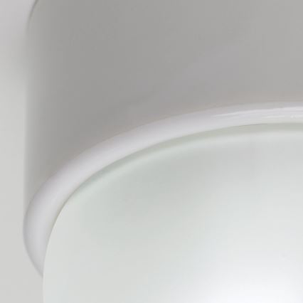 Kattovalaisin OSTIA 1xE27/40W/230V halkaisija 9,8 cm valkoinen