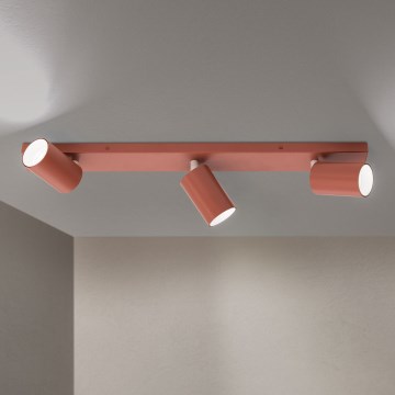 Orion - Kohdevalaisin PENN 3xGU10/13W/230V tiilenvärinen