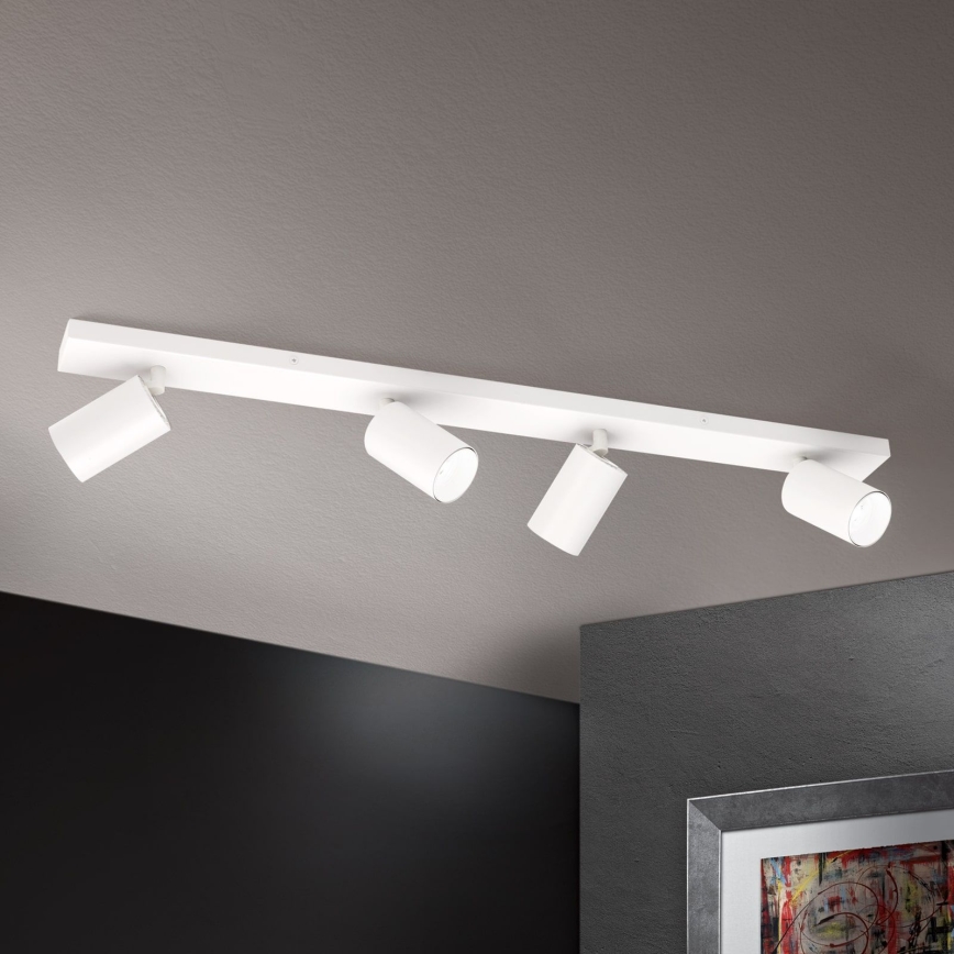 Kohdevalaisin SEAN 4xGU10/13W/230V valkoinen