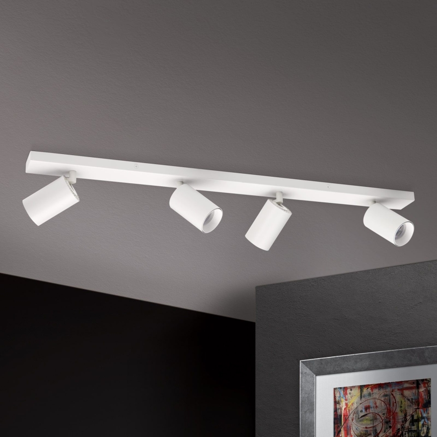 Kohdevalaisin SEAN 4xGU10/13W/230V valkoinen