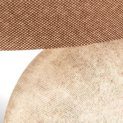 Pöytävalaisin ETHNO 1xE27/60W/230V keramiikka ruskea/beige
