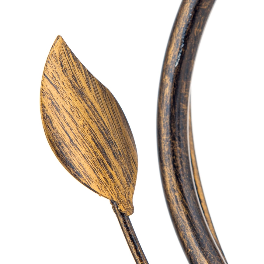 Pöytävalaisin SISI 1xE14/40W/230V pronssi/patina