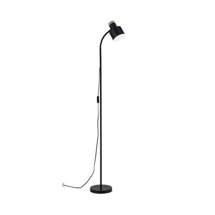 Lattiavalaisin GILI 1xE27/40W/230V musta