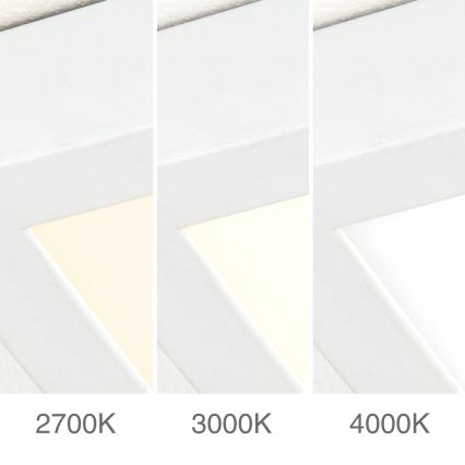 Himmennettävä LED-kattovalaisin DISC LED/46W/230V 2700/3000/4000K 59x59 cm valkoinen