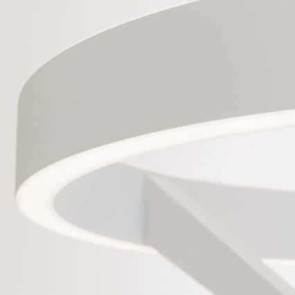 LED-himmennettävä lattiavalaisin KOLK LED/40W/230V 2700/4000K valkoinen