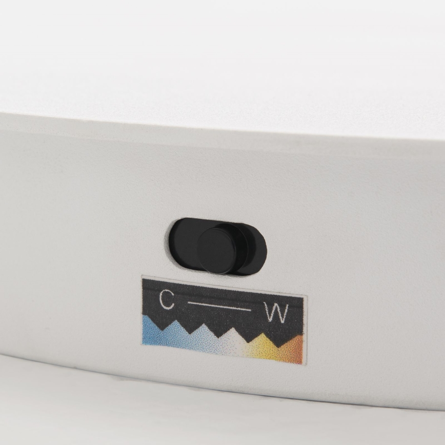 LED-himmennettävä lattiavalaisin KOLK LED/40W/230V 2700/4000K valkoinen