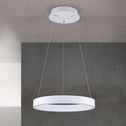 himmennettävä LED-riippuvalaisin kaapelilla KOLK LED/40W/230V 2700/3000/4000K Ø 40 cm valkoinen