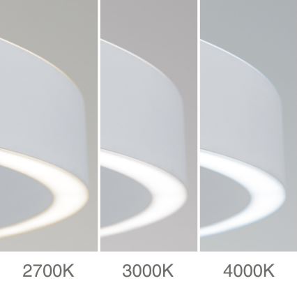 himmennettävä LED-riippuvalaisin kaapelilla KOLK LED/40W/230V 2700/3000/4000K Ø 40 cm valkoinen