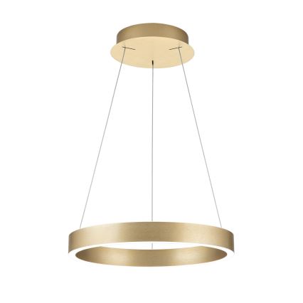 KOLK himmennettävä LED-riippuvalaisin vaijerilla LED/40W/230V 2700/3000/4000K halkaisija 40 cm kultainen