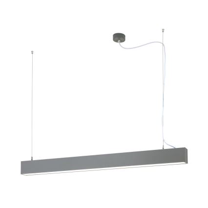 LED-katto-/riippuvalaisin 2-in-1 PALKKI LED/38W/230V 3000/4000/5000K harmaa