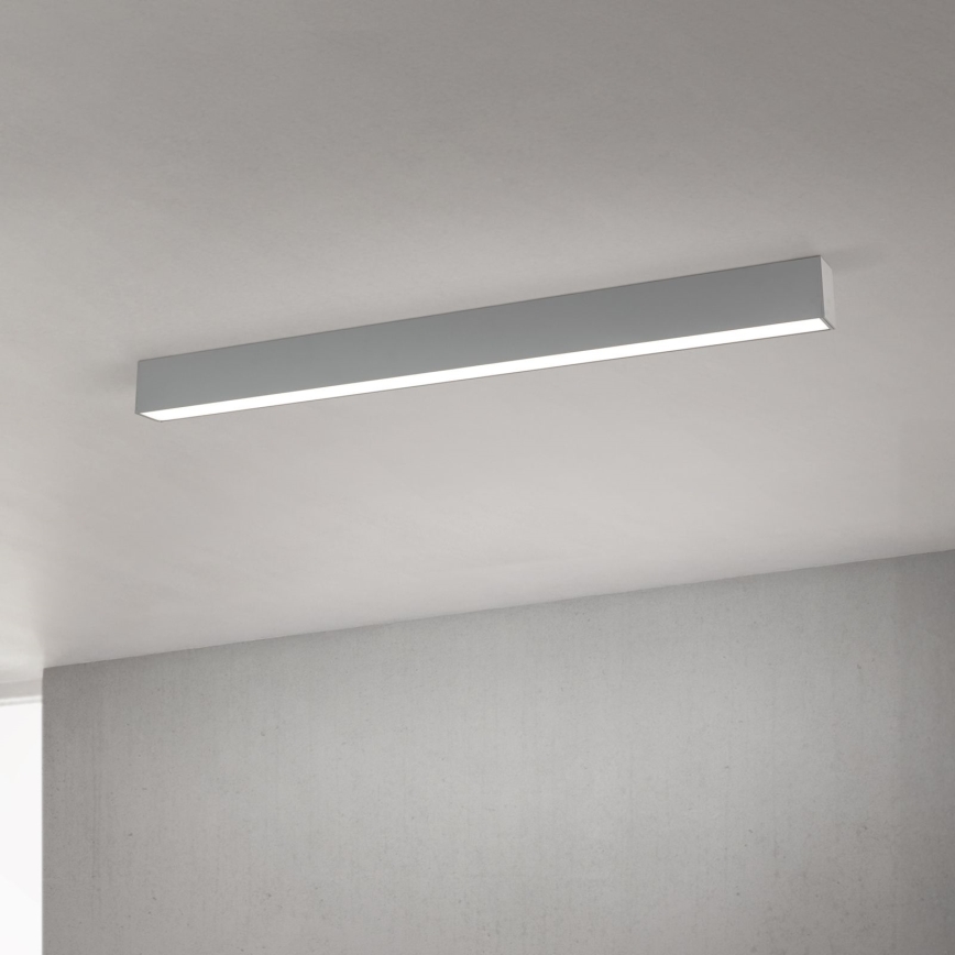 LED-katto-/riippuvalaisin 2-in-1 PALKKI LED/38W/230V 3000/4000/5000K harmaa