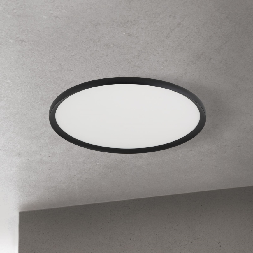 LED-kattovalaisin KANT LED/50W/230V 2700/3000/4000K halkaisija 60 cm musta