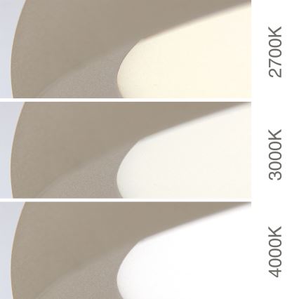 LED-kattovalaisin KANT LED/50W/230V 2700/3000/4000K, halkaisija 60 cm, beige