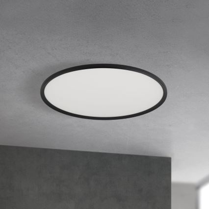 LED-kattovalaisin KANT LED/66W/230V 2700/3000/4000K Ø 80 cm musta