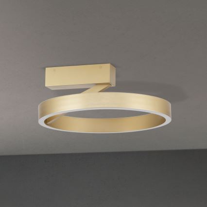 LED-kattovalaisin KOLK LED/40W/230V 2700/3000/4000K halkaisija 40 cm kultainen