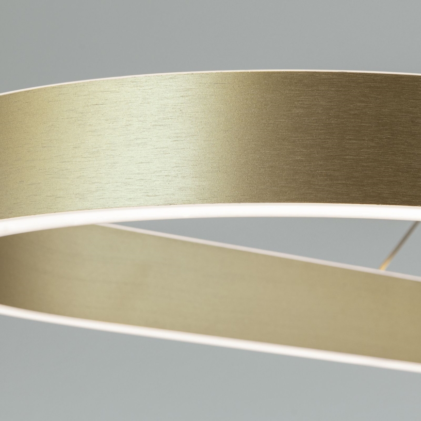 CARRARA LED-riippuvalaisin vaijerilla LED/80W/230V 2700/3000/4000K kultainen